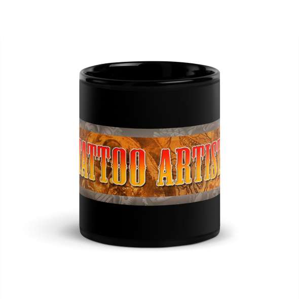 Black Glossy Mug - Image 3