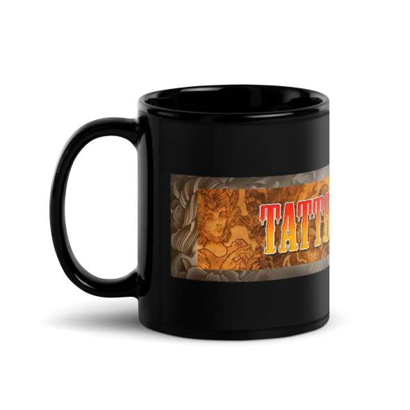 Black Glossy Mug - Image 2