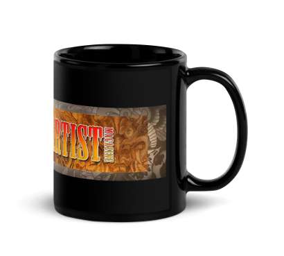Black Glossy Mug